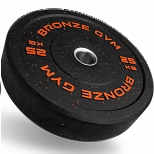 Диск бамперный BRONZE GYM 25кг д50